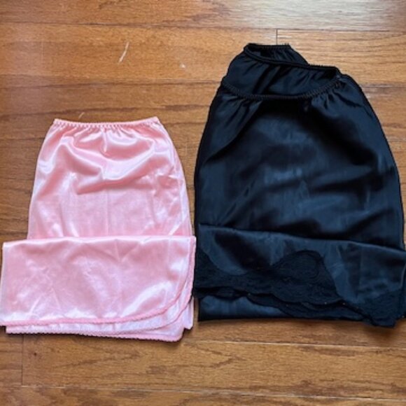 Lily of France & Vassarette 1980's Vintage Half Slips - Picture 2 of 15